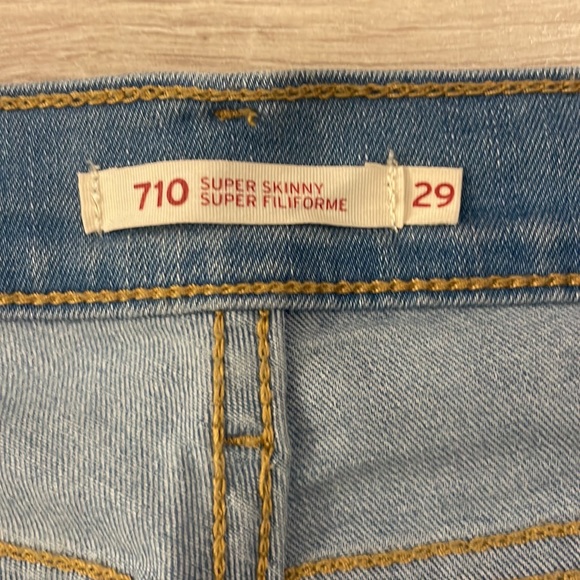 Levi’s 710 super skinny - Picture 2 of 2